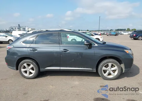 2010 Lexus Rx 350 z USA, uszkodzony, nr VIN 2T2BK1BA9AC026307